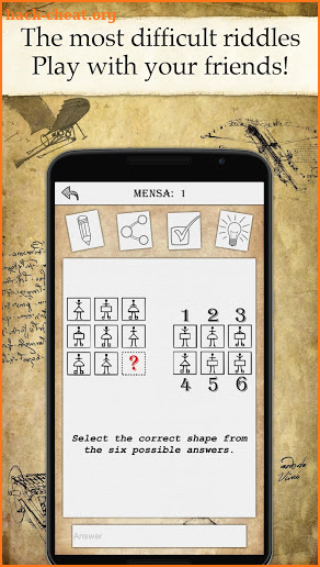 DaVinci Mystery Riddles Pro screenshot