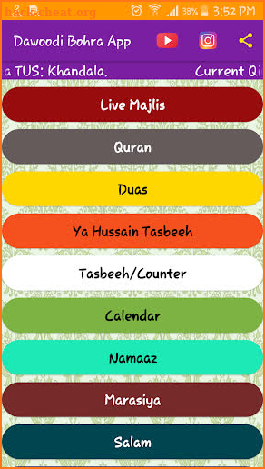 Dawoodi Bohra App - Mumineen Duas Madeh Marasiya screenshot