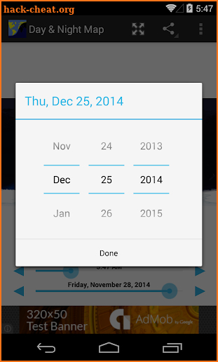 Day & Night Map screenshot