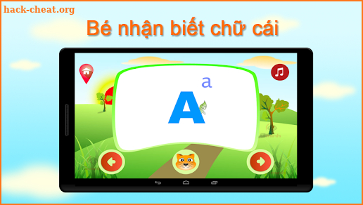Dạy bé học chữ cái và chữ số tiếng việt screenshot