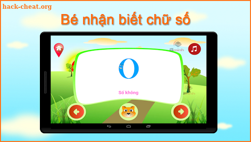 Dạy bé học chữ cái và chữ số tiếng việt screenshot