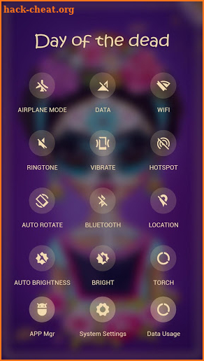 Day of Death APUS Launcher theme screenshot