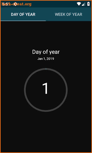 📅 DAY OF YEAR screenshot