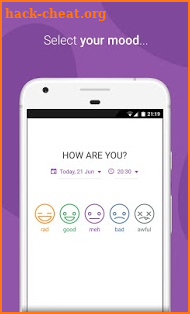 Daylio - Diary, Journal, Mood Tracker screenshot