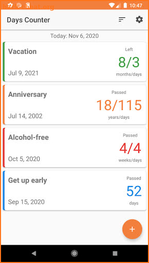 Days Counter screenshot