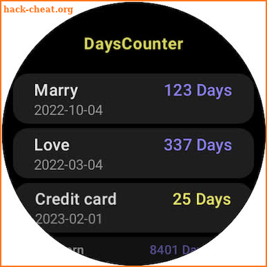 Days Counter screenshot