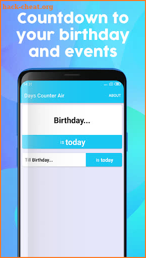 Days Counter Air screenshot