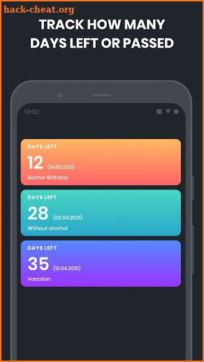 Days Counter - Countdown Widget screenshot