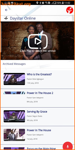 Daystar Mobile screenshot