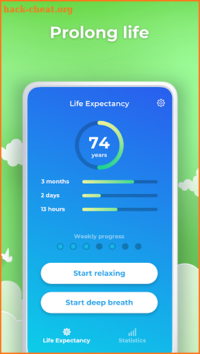 DayStress Relief: Relaxation & Antistress app screenshot