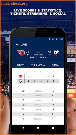 Dayton Flyers Gameday screenshot