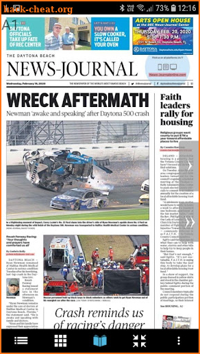 Daytona News Journal eEdition screenshot