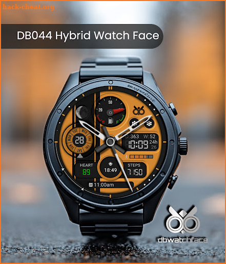 DB044 Hybrid Watch Face screenshot