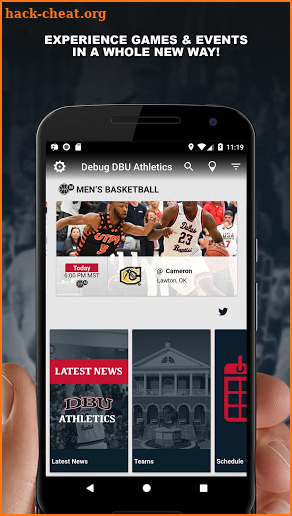 DBU Athletics screenshot