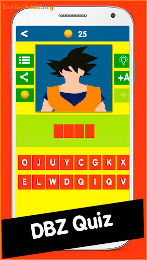 Dbz Quiz Game screenshot