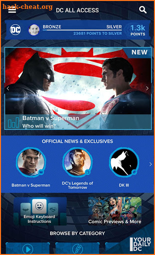 DC All Access screenshot