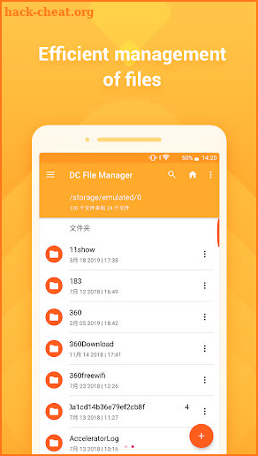 DC File Manager - File Manage and Explorer screenshot