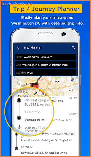 DC Metro & Bus Tracker screenshot