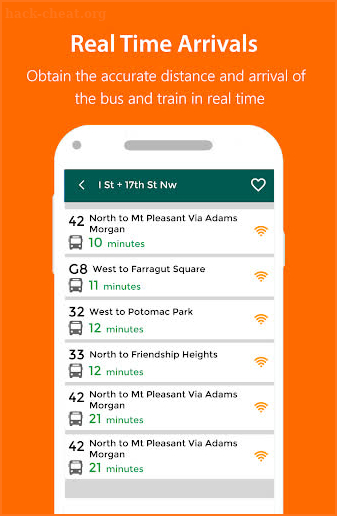 DC Metro Time Tracker (2019): DC Metro Bus & Rail screenshot