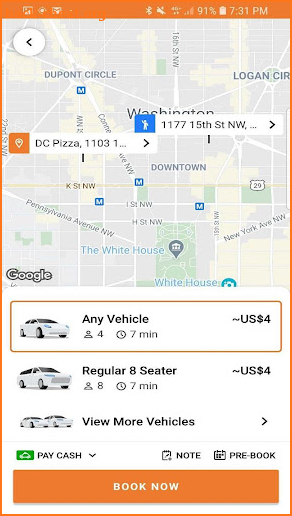 DC Yellow Cab screenshot