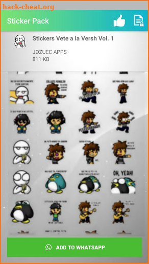 de Vete a la Versh WAstickerApps screenshot