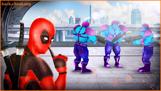 Dead Superhero: comics action game in Crime City screenshot