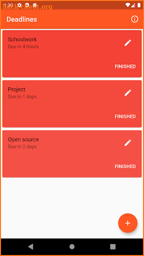 Deadlines Pro screenshot