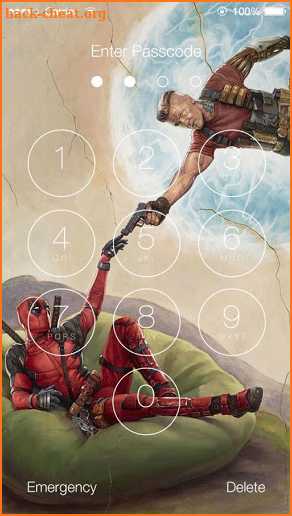 Deadpool 2 HD Slide Unlock Screen screenshot