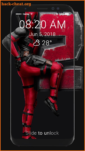 Deadpool 2 HD Wallpapers Slide Un Lock Screen screenshot