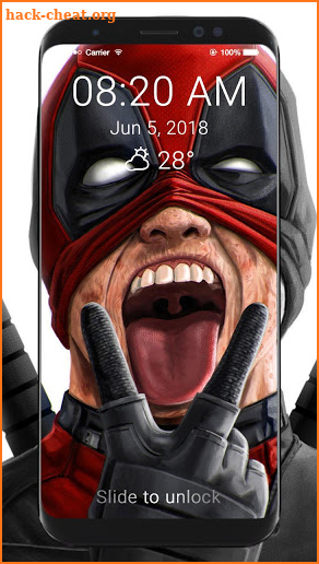 Deadpool 2 HD Wallpapers Slide Un Lock Screen screenshot