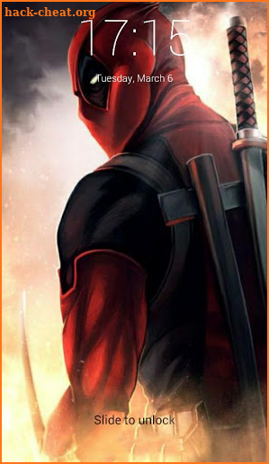 Deadpool Lock Screen screenshot