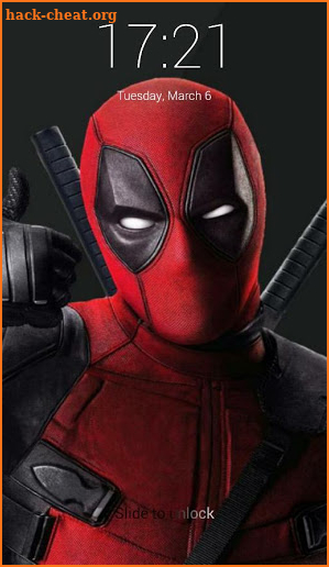 Deadpool Lock Screen screenshot