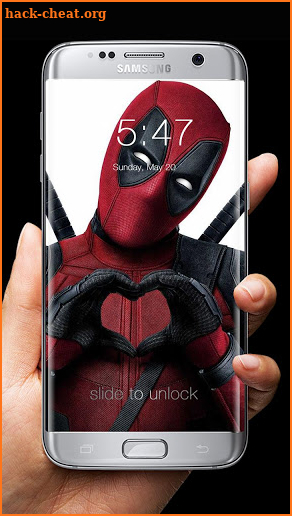 Deadpool Lock Screen HD screenshot