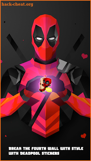 Deadpool Stickers for WAStickerApps screenshot