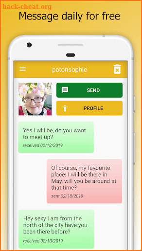 Deaf Dating - ASL Hearing Chat screenshot