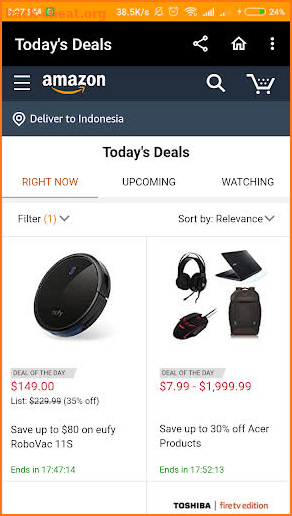 Deals for Amazon International screenshot