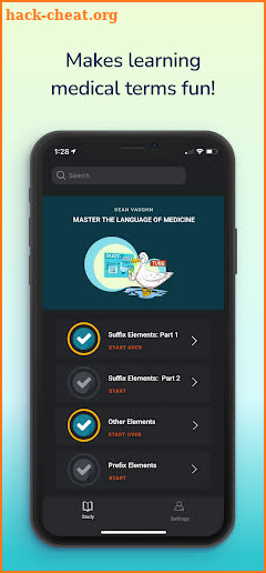 DeanVaughn Medical Terminology screenshot