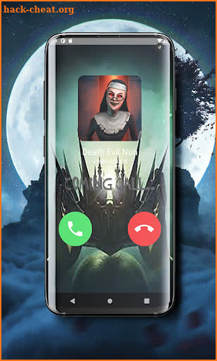 Death Evil Nun Fake Video Call screenshot