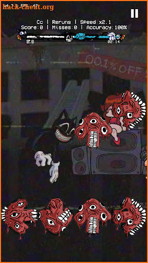 Death Music Battle Cartoon Cat screenshot