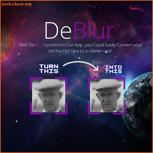 DeBlurify - AI Photo Enhancer screenshot