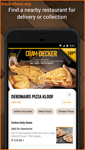 Debonairs Pizza screenshot