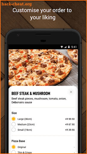 Debonairs Pizza screenshot