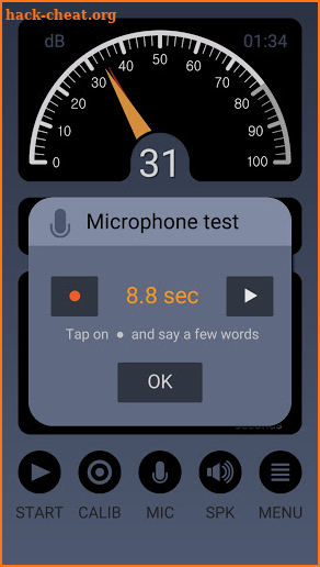 Decibel Meter Pro screenshot