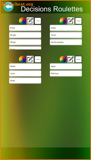 Decisions Roulette screenshot