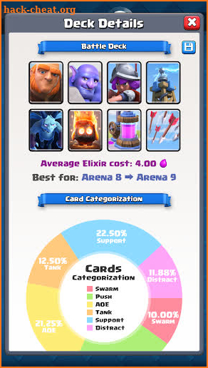 Deck Advisor for CR screenshot