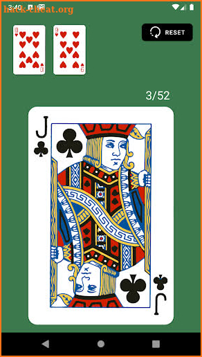 Deck of Cards screenshot