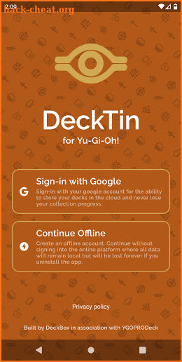 DeckTin for Yu-Gi-Oh! screenshot
