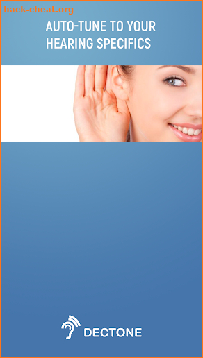 Dectone Hearing aid screenshot