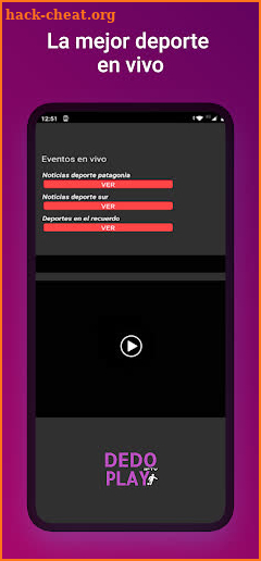 Dedo Play IPTV Player screenshot