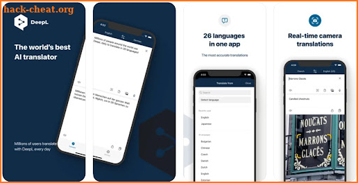 Deep L Translator screenshot